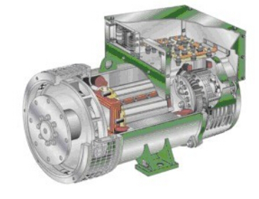 洛江发电机内部结构图 洛江发电机内部结构图